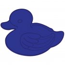 halkskydd dusch badkar blå anka duschy