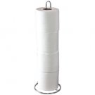 reservpappershållare för golv krom