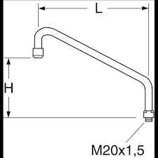 gustavsberg utloppspip 230 mm